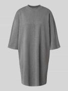 OPUS Knielanges Strickkleid mit 1/2-Arm Modell 'Wanalo' in Hellgrau, G...