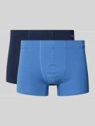 Hanro Trunks mit Label-Patch im 2er-Pack in Marine, Größe L