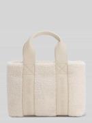 HUGO Umhängetasche mit Label-Riemen Modell 'BECKY' in Ecru, Größe 1