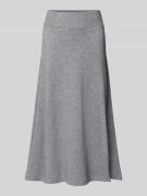 More & More Strickrock aus Viskose-Mix mit elastischem Bund in Mittelg...