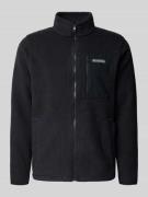 COLUMBIA Fleecejacke mit Brusttasche und Label-Stitching Modell 'Jaspe...