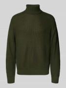 Jack & Jones Rollkragenpullover mit Strukturmuster Modell 'ROY' in Dun...