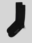 Christian Berg Men Socken mit Label-Print im 2er-Pack in Black, Größe ...
