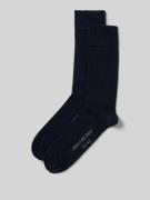 Christian Berg Men Socken mit Label-Print im 2er-Pack in Marine, Größe...