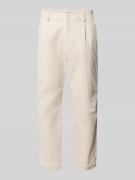 Casual Friday Cordhose mit Gesäßtaschen Modell 'MARC' in Offwhite, Grö...