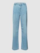 Lanius Loose Fit Jeans mit Label-Patch in Jeansblau, Größe 40