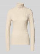 Soyaconcept Slim Fit Rollkragenpullover aus Viskose-Mix Modell 'Dolli'...