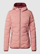 G.I.G.A. DX Steppjacke mit Label-Details in Rose, Größe 42