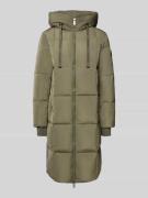 MOS MOSH Daunenmantel mit Kapuze Modell 'Nova' in Oliv, Größe XL