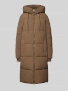 MOS MOSH Steppmantel mit Kapuze Modell 'Ollie' in Schoko, Größe M