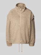 B.Young Jacke mit Stehkragen Modell 'Becila' in Beige Melange, Größe 3...