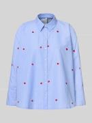 Only Regular Fit Hemdbluse mit Motiv-Stitching Modell 'NEW LINA GRACE'...