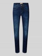 Gang Skinny Fit Jeans mit Eingrifftaschen und Label-Detail Modell 'AME...