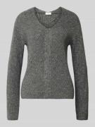 s.Oliver RED LABEL Regular Fit Strickpullover mit Woll-Anteil in Mitte...