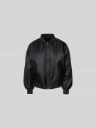 Anine Bing Bomberjacke mit Stehkragen in Black, Größe S