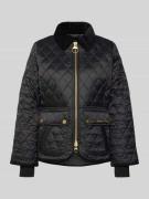 Barbour Shaped Fit Steppjacke Modell 'BEADNELL' in Black, Größe 34