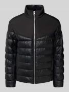 BOSS Regular Fit Steppjacke aus Lammleder Modell 'MERSINO 1' in Black,...