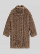 BOSS Regular Fit Teddy-Mantel mit Woll-Anteil Modell 'CITEDDY' in Mud,...