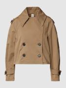 Drykorn Relaxed Fit Jacke mit 3/4-Arm Modell 'ANS' in Beige, Größe 38