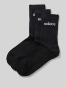 adidas Sportswear Socken mit Label-Print im 3er-Pack in Black, Größe 3...