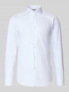 BOSS Slim Fit Businesshemd aus reiner Baumwolle Modell 'HANK' in Weiss...