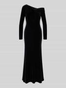 Lauren Ralph Lauren Abendkleid aus Samt im One-Shoulder-Look Modell 'C...