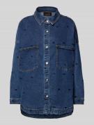 miss goodlife Relaxed Fit Jeansbluse mit Stitchings in Jeansblau, Größ...
