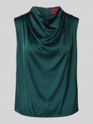 HUGO Regular Fit Blusenshirt mit Wasserfallkragen Modell 'CASMINI' in ...