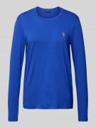 Polo Ralph Lauren Longsleeve mit Label-Stitching in Dunkelblau, Größe ...