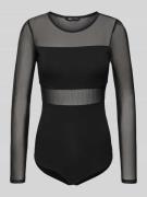 Only Slim Fit Body aus Baumwoll-Mix Modell 'ESTHER' in Black, Größe S