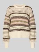 Only Regular Fit Strickpullover mit überschnittenen Schultern Modell '...
