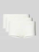 Sloggi Pants mit Label-Print im 3er-Pack Modell 'GO Crush' in Offwhite...