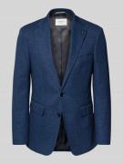 Carl Gross 2-Knopf-Sakko mit Reverskragen Modell 'Faith' in Bleu, Größ...