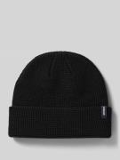 MCNEAL Mütze aus Viskose-Mix mit Strukturmuster in Black, Größe 1