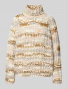 Smith and Soul Rollkragenpullover mit Alpaka-Anteil in Beige, Größe L