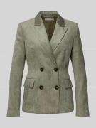 Christian Berg Woman Selection Blazer mit Strukturmuster in Khaki, Grö...