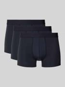 Bread & Boxers Trunks mit elastischem Bund im 3er-Pack in Marine, Größ...