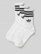 adidas Originals Socken mit Label-Print im 3er-Pack in Weiss, Größe 43...