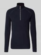 Tom Tailor Regular Fit Strick Troyer in Dunkelblau, Größe XXL