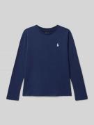 Polo Ralph Lauren Teens Longsleeve mit Label-Stitching in Marine, Größ...