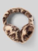 Loevenich Ohrenwärmer mit Label-Applikation Modell 'Leo' in Taupe, Grö...