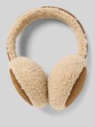 Loevenich Ohrenwärmer mit Label-Applikation in Cognac, Größe 1