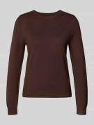 s.Oliver RED LABEL Regular Fit Strickpullover aus Viskose-Mix in Dunke...