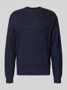 Jack & Jones Strickpullover mit Rundhalsausschnitt Modell 'KAITO' in M...