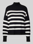 Only Regular Fit Strickpullover aus Viskose-Mix Modell 'BARI' in Black...