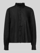 Vero Moda Regular Fit Langarmbluse aus Viskose-Mix Modell 'BUMPY' in B...