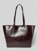 Mango Tote Bag mit Tragehenkel in Dunkelbraun, Größe 1