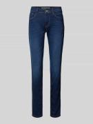 Tom Tailor Skinny Fit Jeans aus Baumwoll-Mix in Dunkelblau, Größe 26/3...