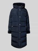Lauren Ralph Lauren Daunenmantel mit Kapuze und Eingrifftaschen in Mar...