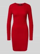 Lauren Ralph Lauren Knielanges Strickkleid aus Lammwoll-Kaschmir-Mix i...